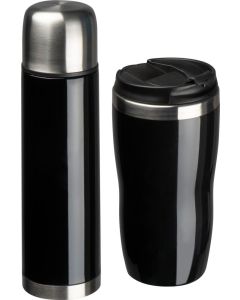 Set aus Isolierflasche und -becher Split