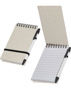 Recycelter Spiralblock aus Milchkarton Austin, 140 Seiten