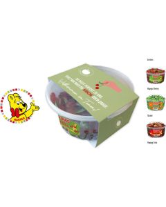 HARIBO Runddosen mit Kartonbanderole