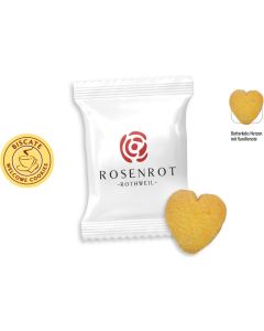 Butterkeks Herzen Flowpack
