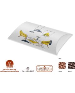 Schokolade 100 g Tafel in Kissenschachtel