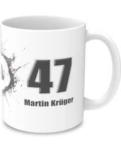 Keramiktasse Sublimation matt 330 ml