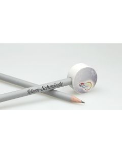 Aufsteck Radiergummi für Bleistifte, rund