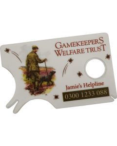 Zeckenentfernerkarte Bully