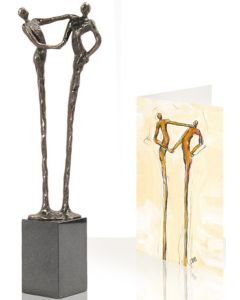 Skulptur Der Händedruck