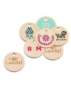 Einkaufschip "Green Coin" mit Bohrung