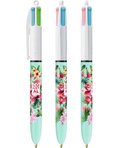 BIC® 4 Colours Fashion Kugelschreiber inkl. 1c-Siebdruck