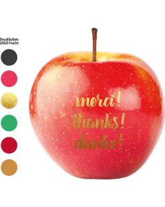 LogoFrucht Motiv-Äpfel Danke - inkl. LogoFrucht Druck