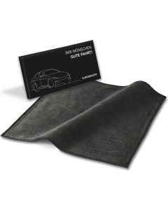 Microfaser-Prägetuch 30x30 cm in Faltschachtel, All-Inclusive-Paket