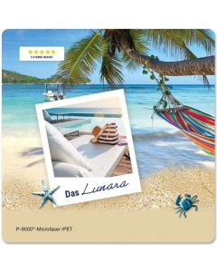 rPET Displaytuch im Pergaminbeutel, All-Inclusive-Paket - in unterschiedlichen Größen