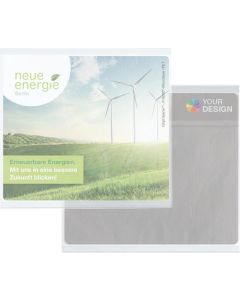 rPET GripCleaner® 4in1 Mousepad 23x20 cm, All-Inclusive-Paket 