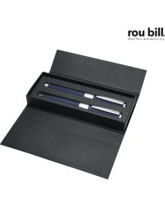 roubill Image Chrome Set (Drehkugelschreiber+ Rollerball)