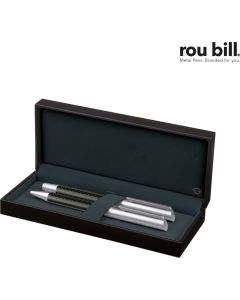 roubill Carbon Line Set (Drehkugelschreiber+ Füllhalter)
