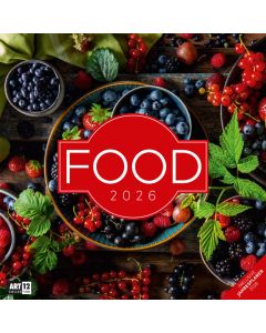 Kalender Food 2025 - 30x30