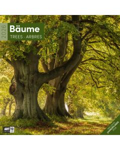 Kalender Bäume 2025 - 30x30