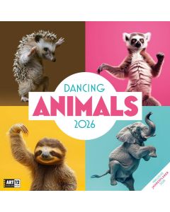 Kalender Dancing Animals 2026 - 30x30