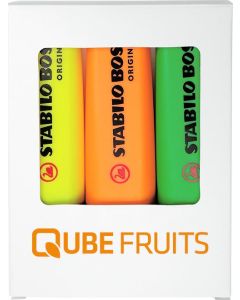 Stabilo® BOSS ORIGINAL 3er-Set Leuchtmarkierer