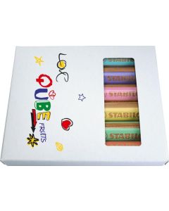 Stabilo® woody duo Farbstift 6er-Set