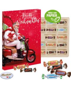 Adventskalender Mars® Miniatures® Mix, Inlay aus Papierfaser