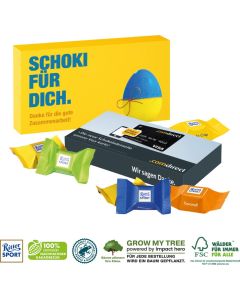 Ritter SPORT Schokowürfel in Präsentbox