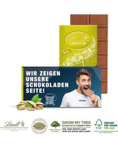 Premium Schokolade Lindt Lindor Pistazie