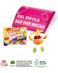 Lachgummi im Werbebriefchen