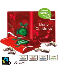 Adventskalender Weihnachtsbuch mit Sarotti Fairtrade®
