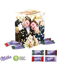Adventskalender Cube XL mit Milka Schokolade