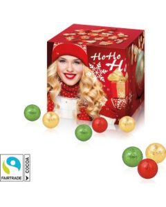 Adventskalender Cube mit Fairtrade® Schokolade