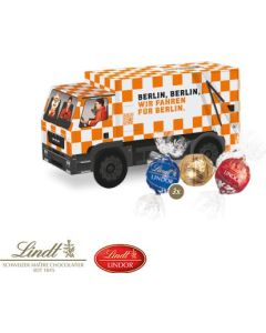 3D Präsent LKW mit Lindor Pralinés