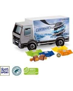 3D Präsent LKW mit Ritter SPORT Schokowürfel