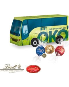 3D Präsent Bus mit Lindor Pralinés
