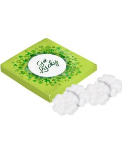 Dose mit 4 Kleeblatt-Pfefferminz