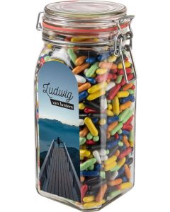 Großes Weckglas 1,5L, mit verschiedenen Füllvarianten