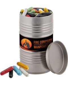 Ölfass Dose, mit verschiedenen Füllvarianten