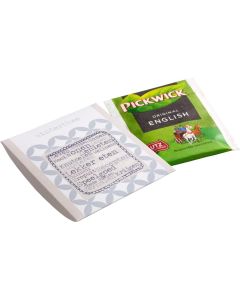 Teebeutel in Umschlag