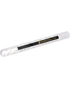 Reagenzglas mit mini Pfefferminz