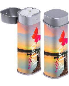 Hohe Dose Pfefferminz mit Label