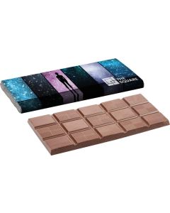 Große Schokoladentafel in Verpackung