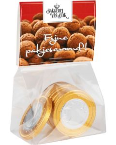 Blockbeutel mit Topkarte 50g, mit verschiedenen Füllvarianten