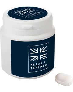 Plastikbehälter mit Süßigkeiten