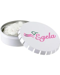 Klick-Klack Dose gefüllt mit Pfefferminz