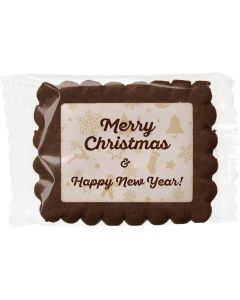 Bedruckte Karte Keks