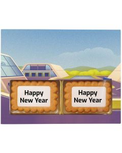 4 Kekse in einer Schachtel