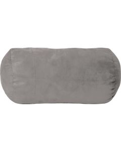 Nackenrolle Suede grau