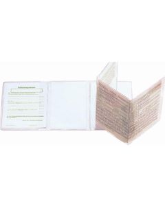 CreativDesign® KFZ-Scheintasche Klar