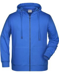 Herren Sweatjacke mit hohem Bio Baumwollanteil