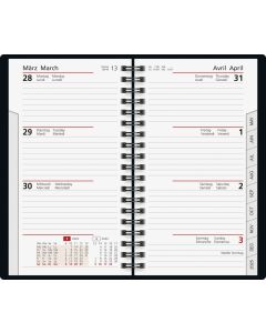 BRUNNEN Sonderanfertigung Sichtkalender Wire-O Modell 742 SOFT