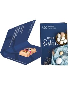 Werbekarte Visitenformat Ostern - Inhalt nach Wahl - inkl. Druck