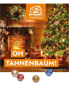 Mini Kugeln Adventskalender - Lindor Lindt - inkl. Druck